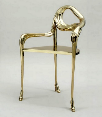 Savador Dali chaise Leda